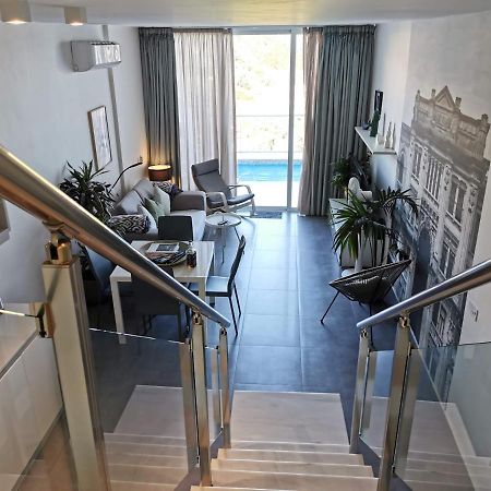 Duplex Maisonette With Heated P-Pool And Jacuzzi سانت جوليان المظهر الخارجي الصورة
